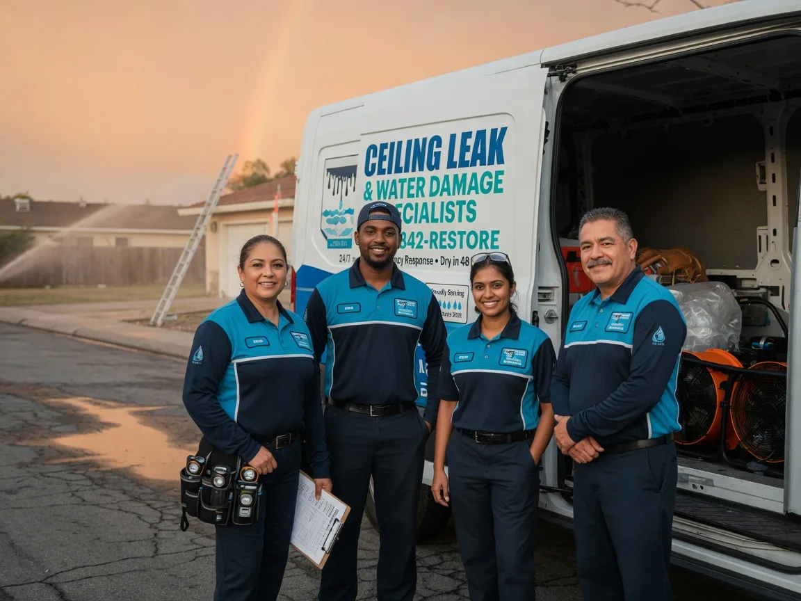 Ceiling Leak Cleanup company in Wenona, IL